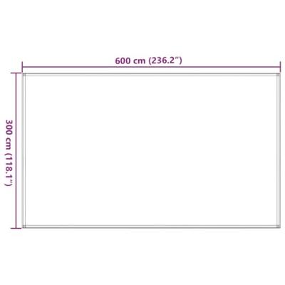 VidaXL Tenttapijt 300x600 cm antraciet