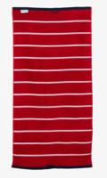 Carl Ross Carl Ross Saunahanddoek 17300 Deep Red/Offwhite 70x200 - thumbnail