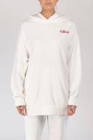 Follovers Dames Truien in Katoen (Wit) - thumbnail