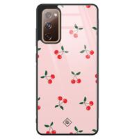 Samsung Galaxy S20 FE glazen hardcase - Kersjes - thumbnail