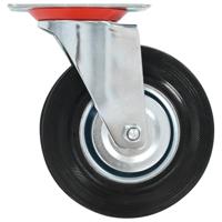 VidaXL Zwenkwielen 4 st 125 mm - thumbnail