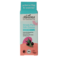 Alviana Simply pure 24h cream 50 Milliliter - thumbnail