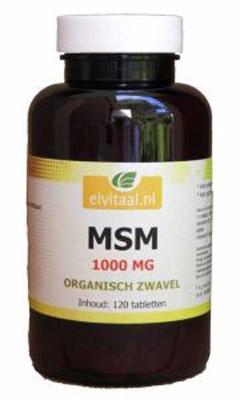 Elvitaal Msm 1000 Mg (120st) Elvitaal Msm 1000 Mg (120st)