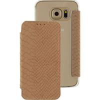 Mobilize Slim Booklet Samsung Galaxy S6 Soft Snake Creamy Rose - thumbnail