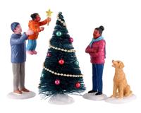 The final touch set of 4 kerstfiguur LEMAX - Lemax - thumbnail