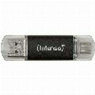 Intenso Twist Line USB-stick 64 GB Antraciet 3539490 USB-A, USB-C, USB-A 3.1 Gen 1