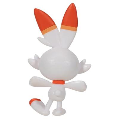 Pokemon Figure - Scorbunny + Premier Ball (Clip 'n' Go)