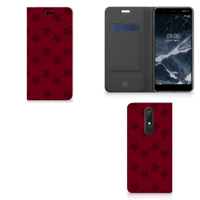 Nokia 5.1 (2018) Hoesje met Magneet Sterren - thumbnail