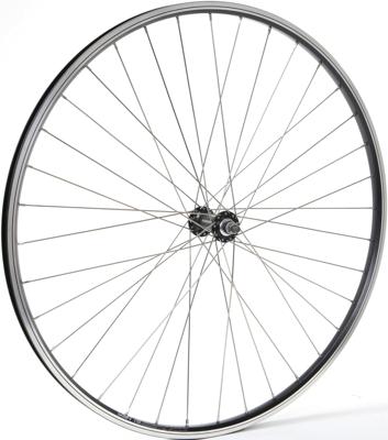 CONTEC vorderrad "yak 19 + shimano hb-nn300" vr 28" aluminum hk sw shi sp.niro 2.00