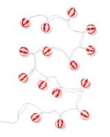 HEMA Lichtsnoer 1.8m met 15 lampjes kerstballen voor binnen - thumbnail