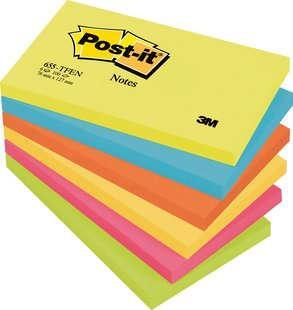 Post-it Notes Vitaliteit, ft 76 x 127 mm, pak van 6 blokken