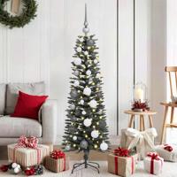 VidaXL Kunstkerstboom met 150 led groen 120 cm pvc en plastic en staal - thumbnail
