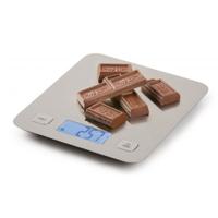 DOMO DO9239W - Elektronische culinaire weegschaal - Tarra - Autostop - Tot 1 gram - Roestvrijstalen weegpan - thumbnail