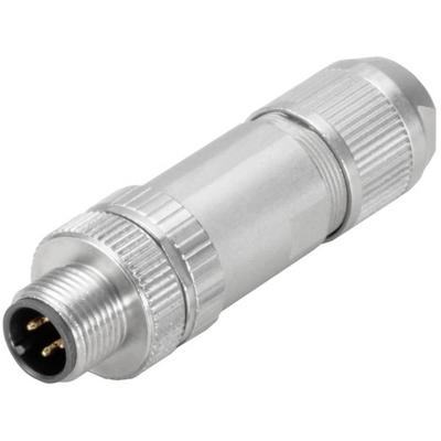 Weidmüller 2681680000 Sensor/actuator connector, niet geassembleerd M12 Aantal polen (sensoren): 4 Stekker, recht 1 stuk(s)