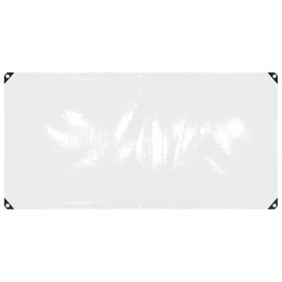 Doorzichtig zeildoek met zeilringen 1x2 m PVC Doorzichtig zeildoek met zeilringen 1x2 m PVC