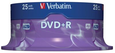 Verbatim 43500 DVD+R disc 4.7 GB 25 stuk(s) Spindel