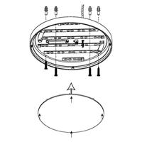 Eglo Dimbare plafondlamp Zubieta-A Ø 45cm 98892 - thumbnail