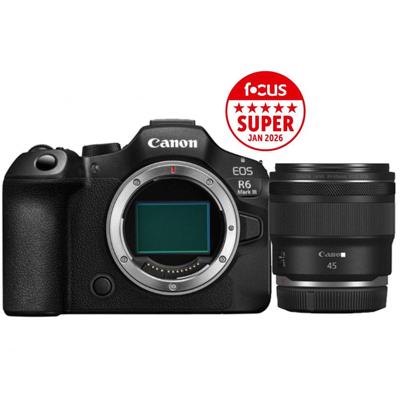 Canon EOS R6 Mark III + RF 45mm F/1.2 STM