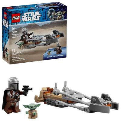 LEGO® Star Wars 75436 De Mandaloriaan en Grogu op hun Speeder Bike