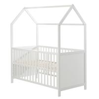 roba Kinderbed 70 x 140 cm (Wit, 70x140) - thumbnail
