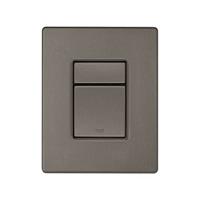 Bedieningsplaat GROHE Skate Cosmopolitan DualFlush Hard Graphite Geborsteld - thumbnail