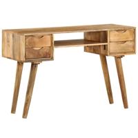 VidaXL Schrijftafel 115x47x76 cm massief mangohout - thumbnail