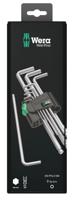 Wera 950 PKL/9 SM N SB Inbus Haakse schroevendraaierset 1.5 mm, 2 mm, 2.5 mm, 3 mm, 4 mm, 5 mm, 6 mm, 8 mm, 10 mm 9-delig - thumbnail