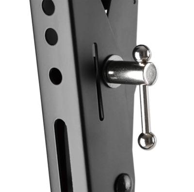 Manhattan 462020 TV-beugel 109,2 cm (43) - 254,0 cm (100) Kantelbaar Voor curved TVs, Met slot, Inklapbaar