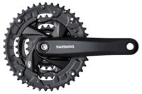 Shimano Altus FC-M371 Crankstel 175 mm 44-32-22T - Zwart - thumbnail