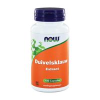 NOW Duivelsklauw Extract Capsules 100st - thumbnail
