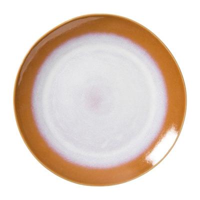 Dinerbord roots - oranje - ø27.5x3 cm Dinerbord roots - oranje - ø27.5x3 cm