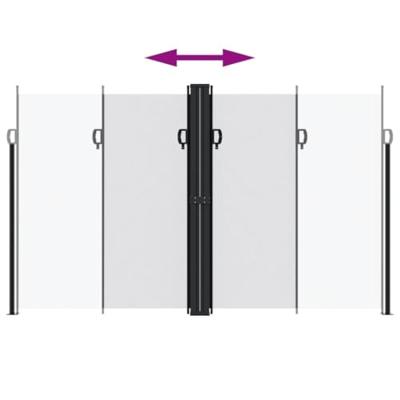 VidaXL Windscherm uittrekbaar 200x1200 cm wit