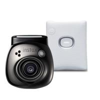 Fujifilm INSTAX PAL digital camera, Gem Black + printer SQUARE Link, White - thumbnail