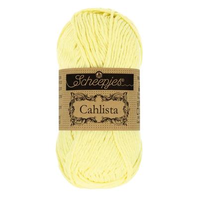 Scheepjes Cahlista 50g - 100 Lemon Chiffon