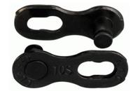 KMC missinglink 10 dlc - 10-speed kettingverbinder, 5.88 mm, zwart - thumbnail