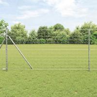 VidaXL Euro hek 1,4 x 10 m pvc-gecoat ijzer - thumbnail