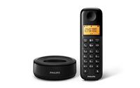 Philips D1602B/01 Draadloze Telefoon - 200 Uur Standby-Tijd - Zwart - thumbnail