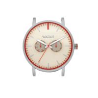Horloge Uniseks Watx & Colors WXCA2711 Gouden Zilverkleurig (Ø 44 mm) - thumbnail