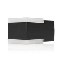 Enzo Wandlamp | Zwart | Vierkant | 8W LED | IP44 3000K | Smartwares OOL-50020 - A5019020 - thumbnail