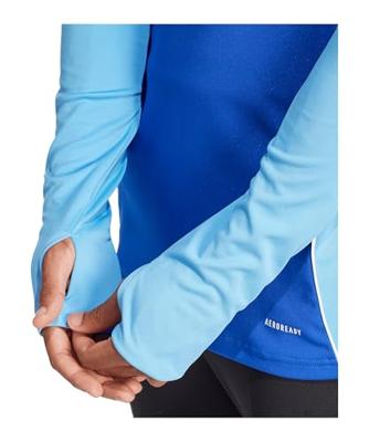 adidas Tiro 25 Competition Trainingstrui 1/4-Zip Blauw Lichtblauw Wit adidas Tiro 25 Competition Trainingstrui 1/4-Zip Blauw Lichtblauw Wit
