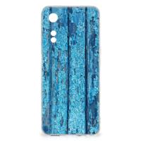 OPPO A78 5G | A58 5G | Bumper Hoesje | Wood Blue - thumbnail