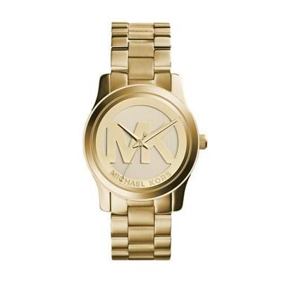 Michael Kors Dames Parker MK5786 goud roestvrij staal Japans quartz modehorloge