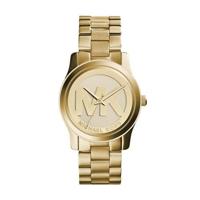 Michael Kors Dames Parker MK5786 goud roestvrij staal Japans quartz modehorloge - thumbnail