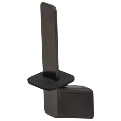 Reserverolhouder Geesa Shift Zwart Metaal Geborsteld Geesa Reserverolhouder Geesa Shift Zwart Metaal Geborsteld Geesa