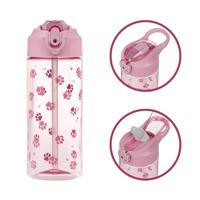 Baagl Pootjes Drinkfles 500ml met Rietje - thumbnail