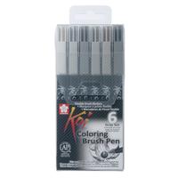 Set Viltstiften Talens Sakura Koi Coloring Brush Multicolour - thumbnail