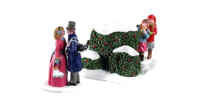 Skating romance set of 2 kerstfiguur LEMAX - Lemax