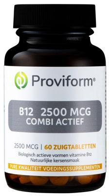 Proviform Vitamine B12 2500mcg combi actief 60 Zuigtabletten