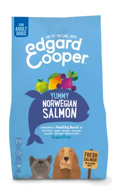 Edgard & Cooper Brokjes Noorse Zalm Graanvrij 2,5 kg