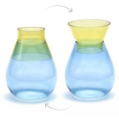 Peleg Design Twotone Vaas - Blauw